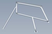 Procomp's certified roll cage right side view